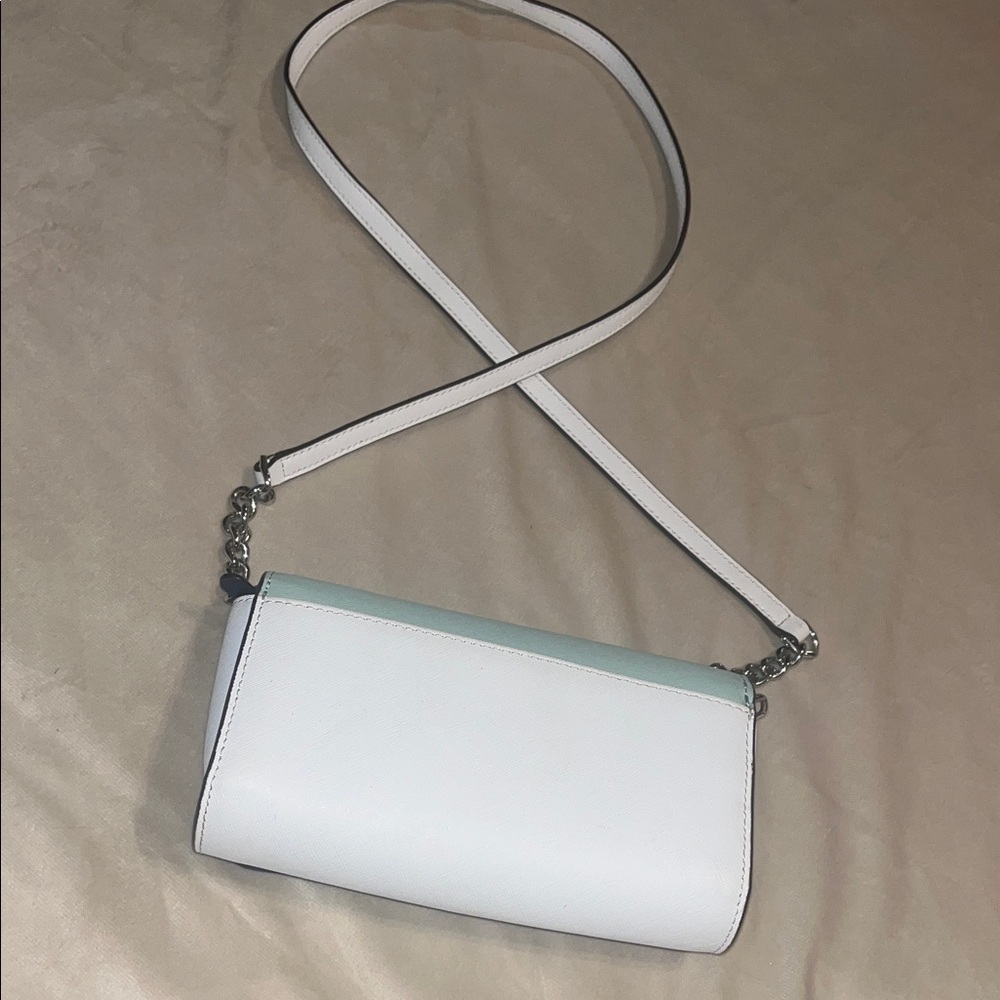Kate Spade Light Green and White Crossbody Bag - Picture 6 of 8